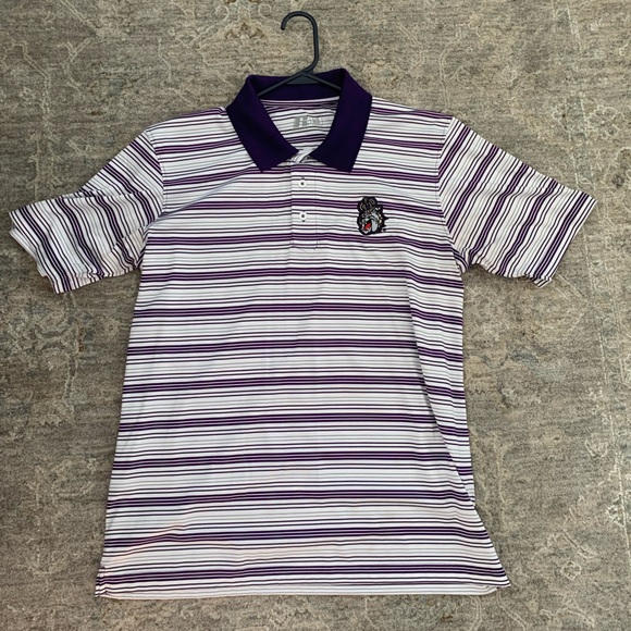 Russell Athletic Shirts Mens Large Jmu Golf Polo Poshmark